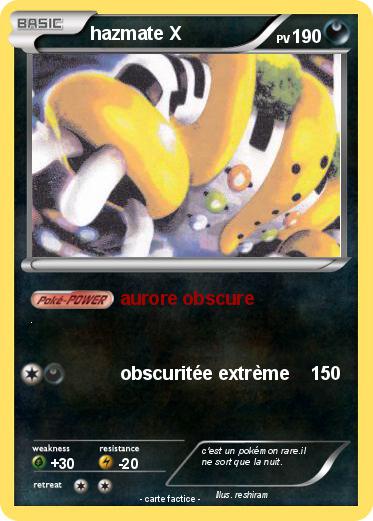 Pokemon hazmate X