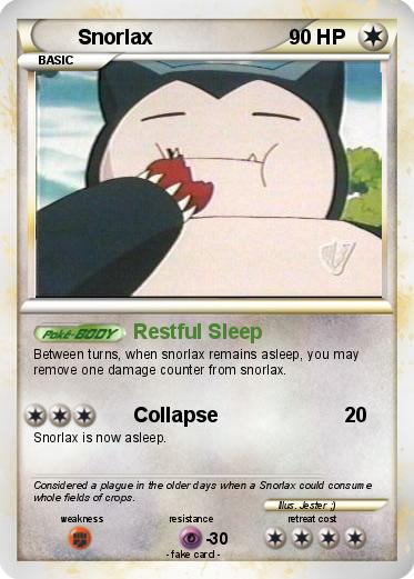 Pokemon Snorlax
