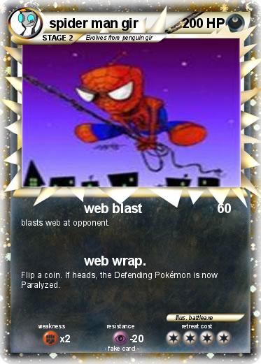 Pokemon spider man gir