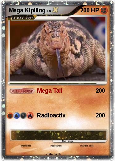Pokemon Mega Kiplling