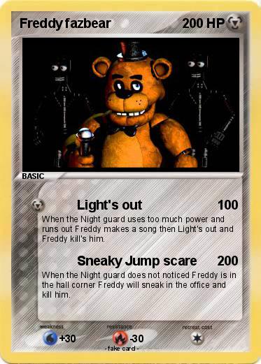 Pokemon Freddy fazbear