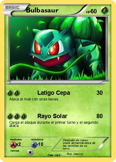 Pokemon Bulbasaur