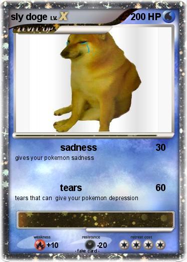 Pokemon sly doge
