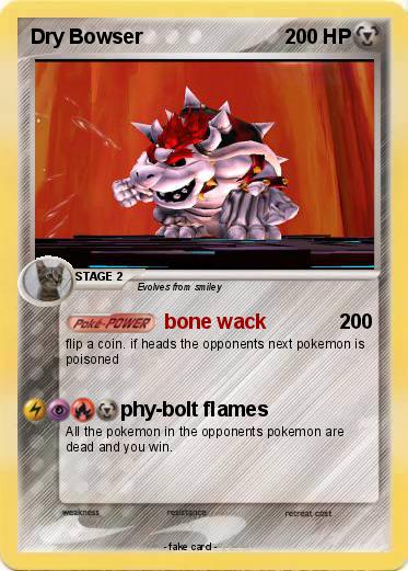 Pokemon Dry Bowser