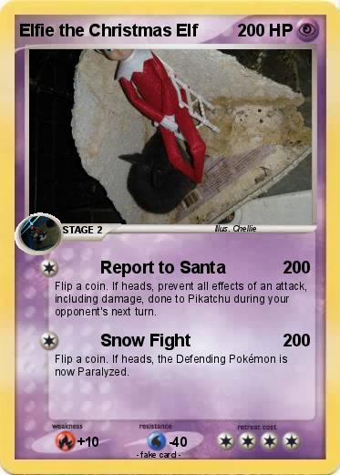 Pokemon Elfie the Christmas Elf