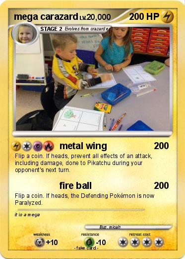 Pokemon mega carazard