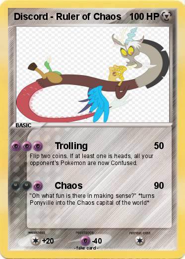 Pokemon Discord - Ruler of Chaos
