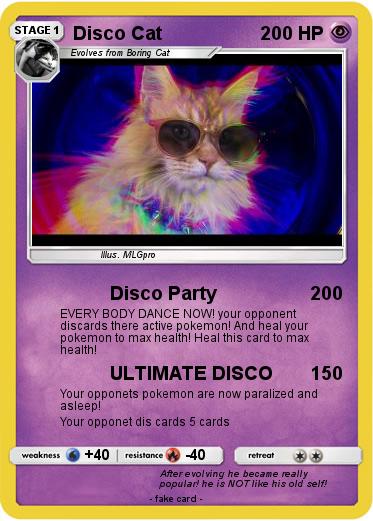 Pokemon Disco Cat