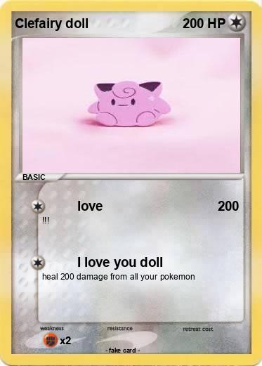 Pokemon Clefairy doll