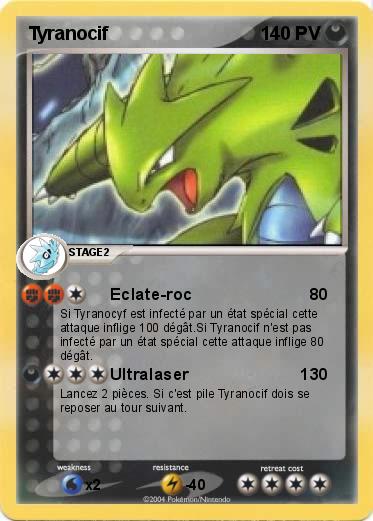 Pokemon Tyranocif