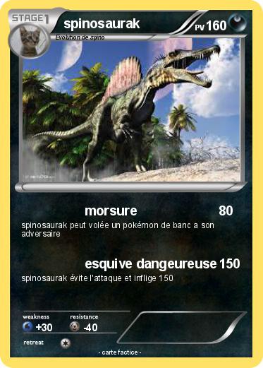 Pokemon spinosaurak