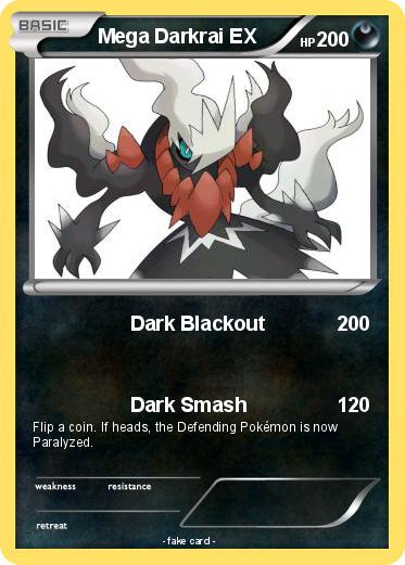 Pokemon Mega Darkrai EX