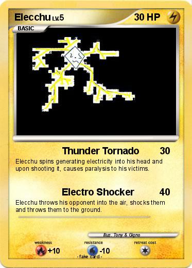 Pokemon Elecchu
