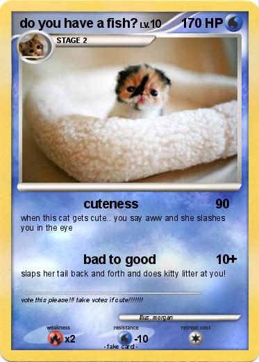 Pokemon do you have a fish?
