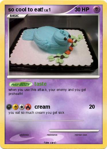 Pokemon so cool to eat!