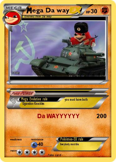 Pokemon ega Da way