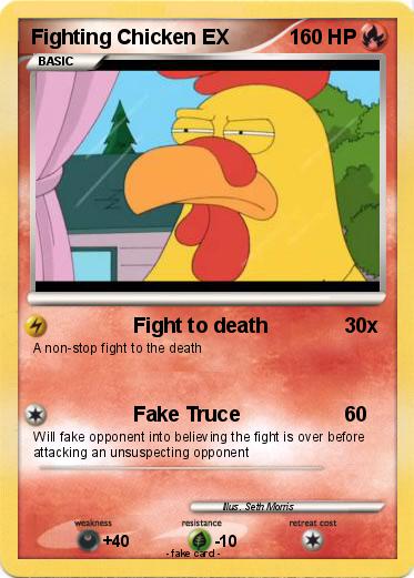 Pokemon Fighting Chicken EX
