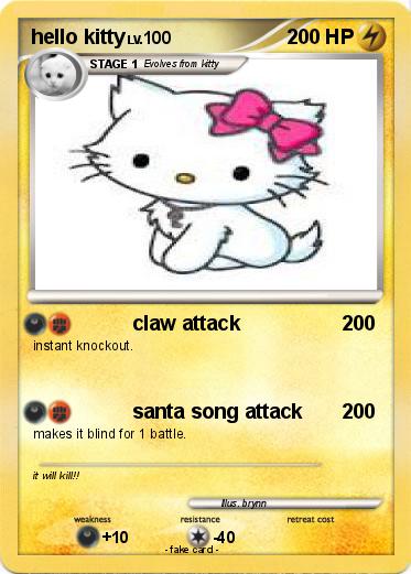 Pokemon hello kitty