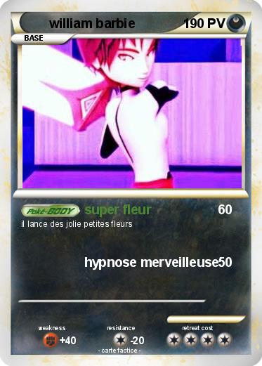 Pokemon william barbie