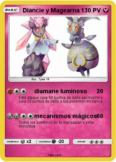 Pokemon Diancie y Magearna