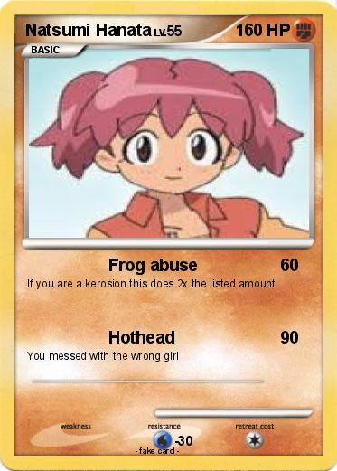 Pokemon Natsumi Hanata