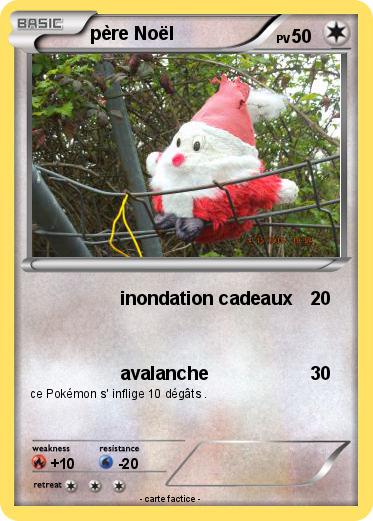 Pokemon père Noël