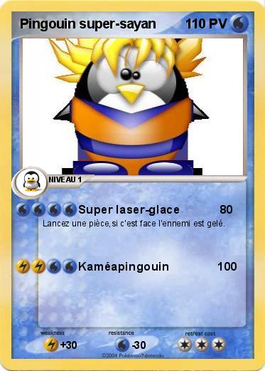 Pokemon Pingouin super-sayan