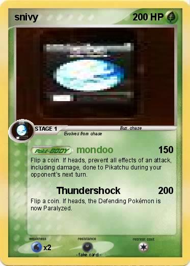 Pokemon snivy