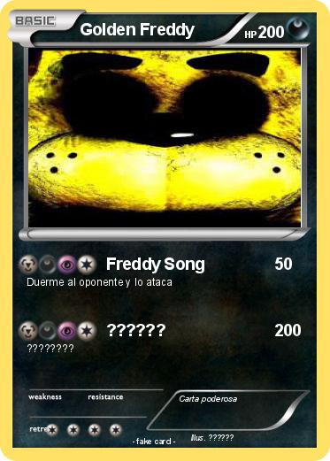 Pokemon Golden Freddy