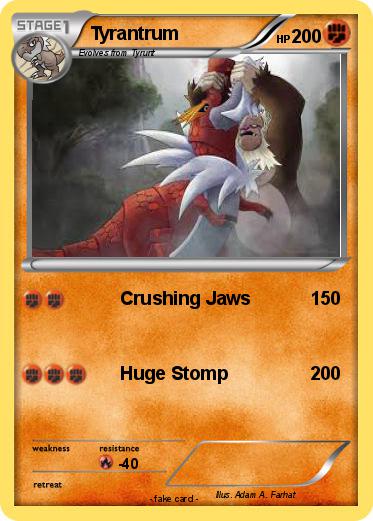 Pokemon Tyrantrum