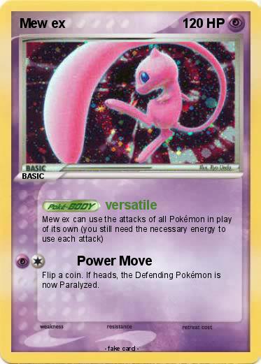 Pokemon Mew ex