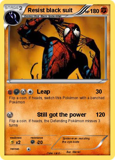 Pokemon Resist black suit