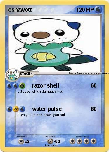 Pokemon oshawott