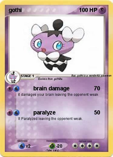 Pokemon gothi