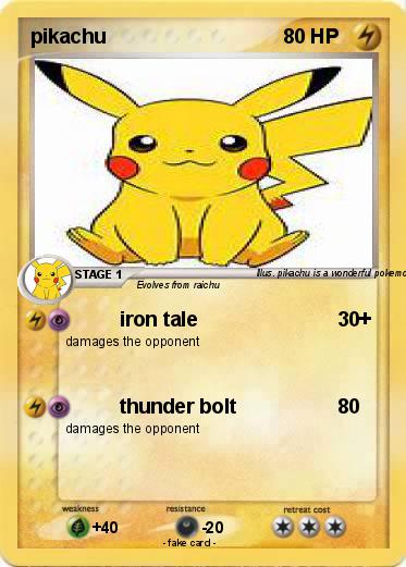 Pokemon pikachu