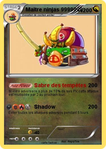 Pokemon Maitre ninjas 9999999