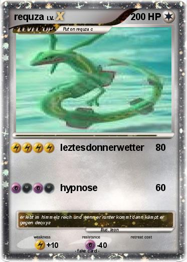 Pokemon requza