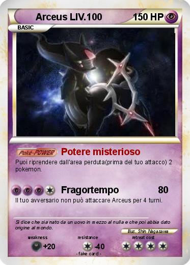 Pokemon Arceus LIV.100