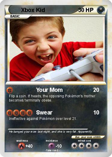 Pokemon Xbox Kid