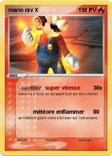 Pokemon mario niv X