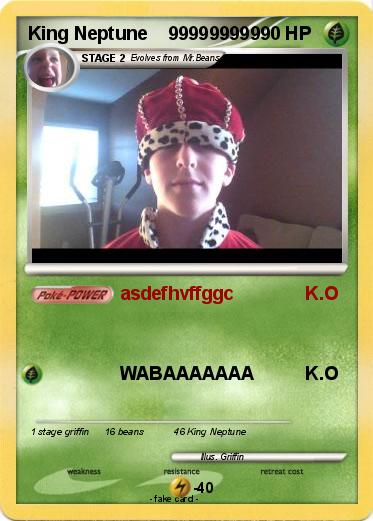 Pokemon King Neptune    999999999