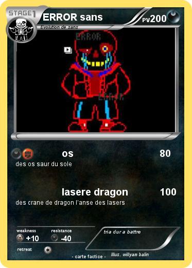 Pokemon ERROR sans