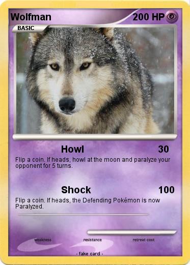 Pokemon Wolfman