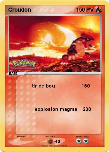 Pokemon Groudon