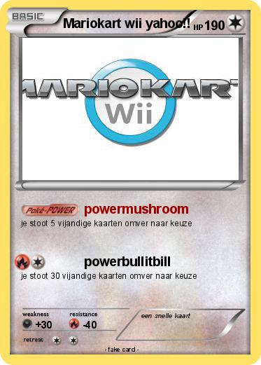 Pokemon Mariokart wii yahoo!!