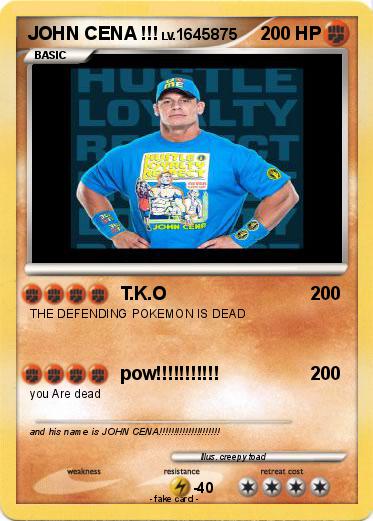 Pokemon JOHN CENA !!!