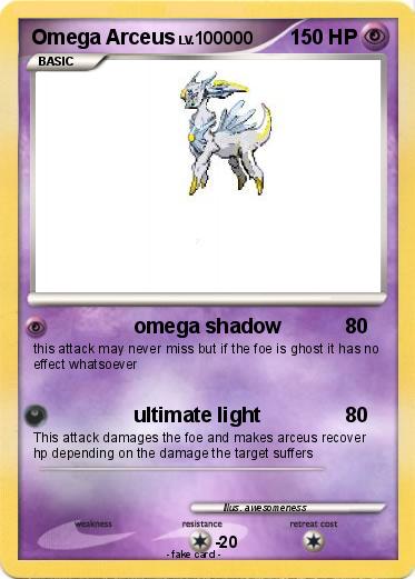 Pokemon Omega Arceus