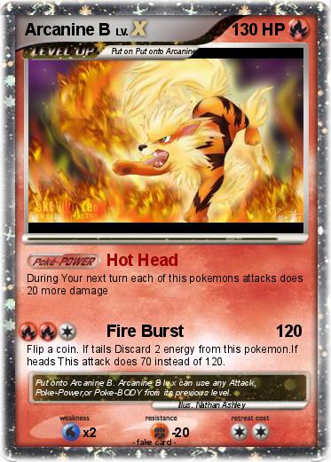 Pokemon Arcanine B