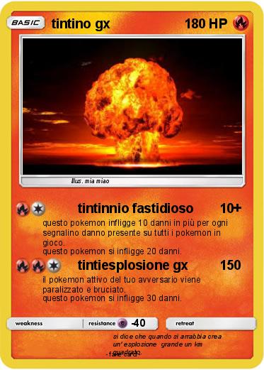 Pokemon tintino gx