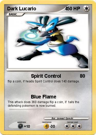 Pokemon Dark Lucario                      4